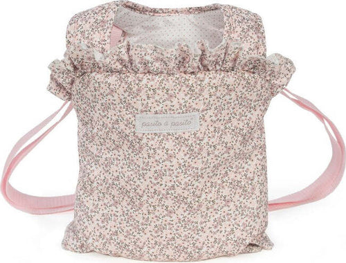 Zaino portabebe per bambole Pasito a Pasito Lili Flower Moda/Valigie borse e accessori da viaggio/Zaini/Zainetti per bambini La Casa Del Bebè - Napoli, Commerciovirtuoso.it