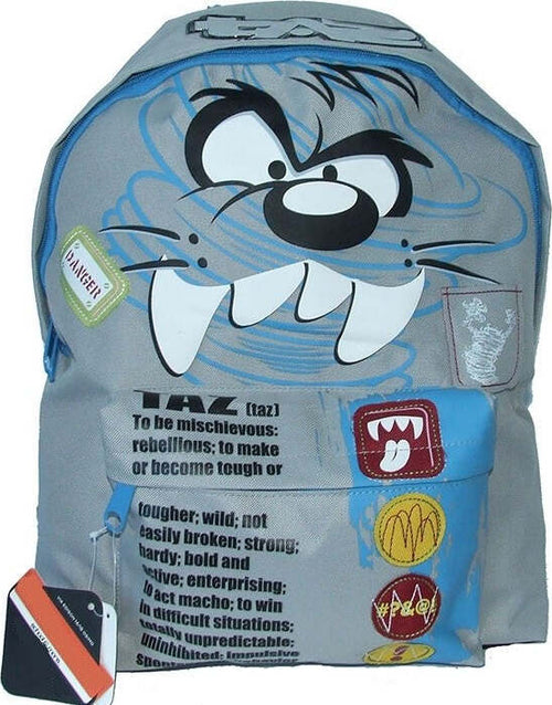ZAINO SCUOLA AMERICANO IN TESSUTO CON CHIUSURA A ZIP LOONEY TUNES TAZMANIA Cancelleria e prodotti per ufficio/Scuola e materiale didattico/Materiale scolastico/Cartelle e zaini per la scuola/Zainetti per bambini Trade Shop italia - Napoli, Commerciovirtuoso.it