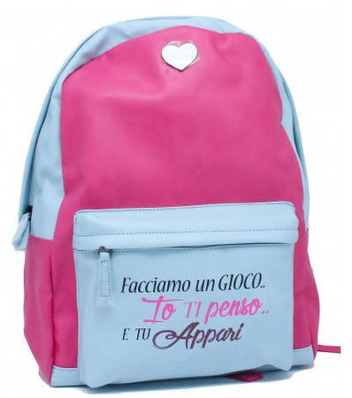 Zaino Scuola Americano Le Pandorine Minipà Ecopelle Con Tasche E Spallacci Imbottiti Regolabili Fashion Zaino Scuola E Tempo Libero 25x40x20