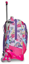 Zaino Scuola Bambine Ragazze Con Trolley Jack-3wd Sj Gang Animali Fantasy Girl, Candy Fuxia 37 X 51 X 27 Cm Seven