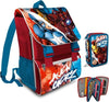 Zaino-Scuola-Estensibile-Avengers-Cartella-+-Astuccio-Completo-3-Zip-Elementari