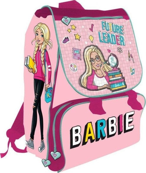 Zaino-Scuola-Estensibile-Barbie-Bambine-Ragazze-Scuola-Elementare-Premium-40-Cm