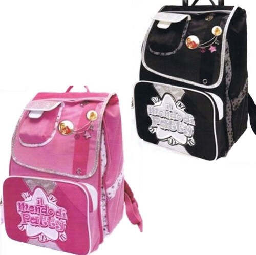 ZAINO SCUOLA ESTENSIBILE CHIUSURA A STROZZO IL MONDO DI PATTY ROSA E NERO Cancelleria e prodotti per ufficio/Scuola e materiale didattico/Materiale scolastico/Cartelle e zaini per la scuola/Zainetti per bambini Trade Shop italia - Napoli, Commerciovirtuoso.it