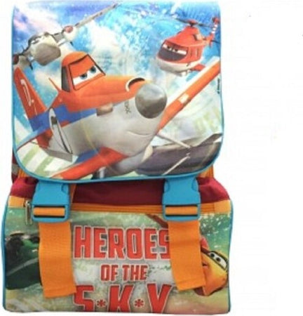 Zaino-Scuola-Estensibile-Disney-Planes-In-Tessuto-Con-Spallacci-Imbottiti