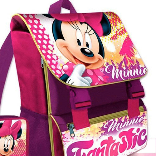 ZAINO SCUOLA ESTENSIBILE MINNIE CARTELLA + ASTUCCIO COMPLETO 3 ZIP BAMBINE Cancelleria e prodotti per ufficio/Scuola e materiale didattico/Materiale scolastico/Cartelle e zaini per la scuola/Zainetti per bambini Trade Shop italia - Napoli, Commerciovirtuoso.it
