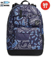 Zaino Scuola Reversible Pockets Seven Blue Cashmere Con Auricolari Zaino per Ragazzi Fantasia