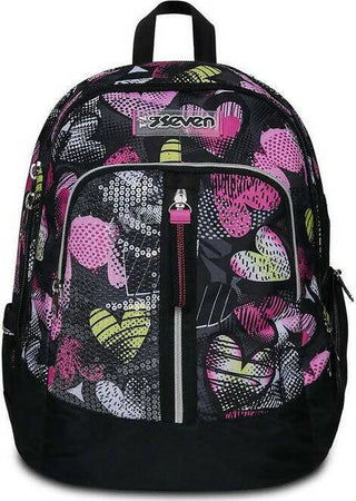 Zaino Scuola Seven Advanced Kiddie Crush per Bambine Cancelleria e prodotti per ufficio/Scuola e materiale didattico/Materiale scolastico/Cartelle e zaini per la scuola/Zaini per ragazzi Cartoleria Deja Vu - Crotone, Commerciovirtuoso.it