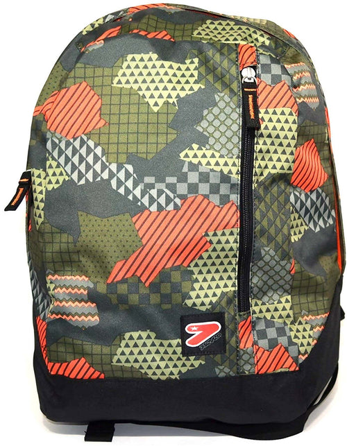Zaino Scuola Seven Double B Pack Camouflag Reversibile Oliva + Cuffie Zaino Scuola 27 Lt