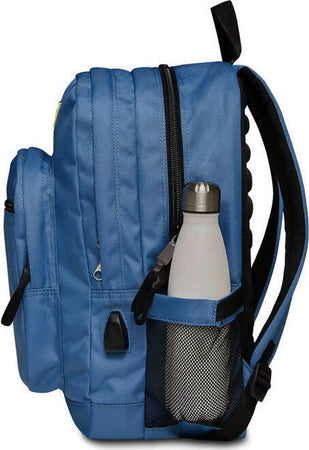 Zaino Scuola Seven Freethink Unisex Blue Deep per La Scuola Cancelleria e prodotti per ufficio/Scuola e materiale didattico/Materiale scolastico/Cartelle e zaini per la scuola/Zaini per ragazzi Cartoleria Deja Vu - Crotone, Commerciovirtuoso.it