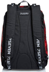 Zaino Scuola Seven Reversibile College Boy Rosso Con Cuffie Zaino Scuola Rosso e Nero