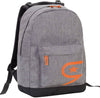 Zaino Scuola Seven The Double Pro Grigio 27 Lt Schienale Compatibile Con Cover E Reversibile