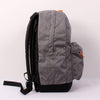 Zaino Scuola Seven The Double Pro Grigio 27 Lt Schienale Compatibile Con Cover E Reversibile