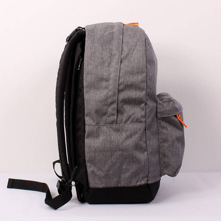 Zaino Scuola Seven The Double Pro Grigio 27 Lt Schienale Compatibile Con Cover E Reversibile