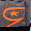 Zaino Scuola Seven The Double Pro Grigio 27 Lt Schienale Compatibile Con Cover E Reversibile