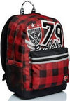 Zaino Scuola Seven The Double Pro In Town Rosso + Power Bank Incluso 29 Lt Zaino Scuola Schienale Ergonomico