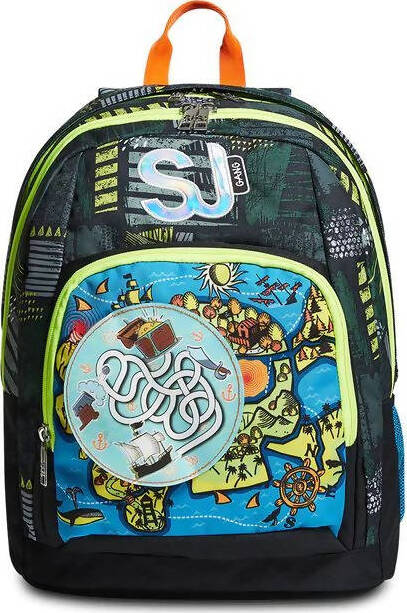 Zaino Scuola Sj Advanced Sea Pirate Boy Zaino per La Scuola Fantasia Tasca Frontale Organizzata E Porta Borraccia Cancelleria e prodotti per ufficio/Scuola e materiale didattico/Materiale scolastico/Cartelle e zaini per la scuola/Zaini per ragazzi Cartoleria Deja Vu - Crotone, Commerciovirtuoso.it
