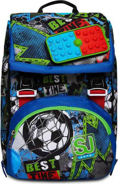 Zaino Scuola Sj Estensibile Big Clack It Boy per La Scuola Cancelleria e prodotti per ufficio/Scuola e materiale didattico/Materiale scolastico/Cartelle e zaini per la scuola/Zaini per ragazzi Cartoleria Deja Vu - Crotone, Commerciovirtuoso.it