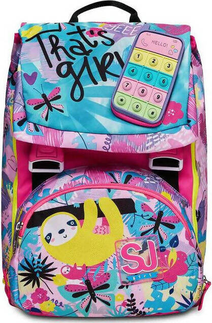 Zaino Scuola Sj Estensibile Big Clack It Girl per La Scuola Cancelleria e prodotti per ufficio/Scuola e materiale didattico/Materiale scolastico/Cartelle e zaini per la scuola/Zaini per ragazzi Cartoleria Deja Vu - Crotone, Commerciovirtuoso.it