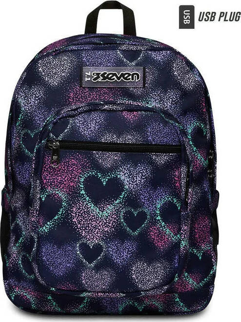 Zaino Seven® Freethink - Girl per La Scuola Cancelleria e prodotti per ufficio/Scuola e materiale didattico/Materiale scolastico/Cartelle e zaini per la scuola/Zaini per ragazzi Cartoleria Deja Vu - Crotone, Commerciovirtuoso.it