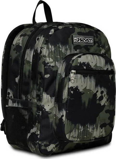 Zaino Seven Freethink Boy Verde Militare per La Scuola Cancelleria e prodotti per ufficio/Scuola e materiale didattico/Materiale scolastico/Cartelle e zaini per la scuola/Zaini per ragazzi Cartoleria Deja Vu - Crotone, Commerciovirtuoso.it