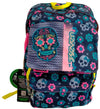 Zaino Seven Mix Mexi Blu Cartella Scuola Fantasia Ergo System 2 Scomparti Spallacci Imbotti E Chiusura Cerniera 43x30x15 Cm