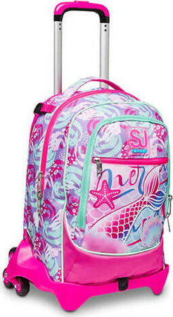 Zaino Seven Trolley Jack-3wd Sj Gang Sea Beauty per La Scuola per Bambine Cancelleria e prodotti per ufficio/Scuola e materiale didattico/Materiale scolastico/Cartelle e zaini per la scuola/Zaini per ragazzi Cartoleria Deja Vu - Crotone, Commerciovirtuoso.it
