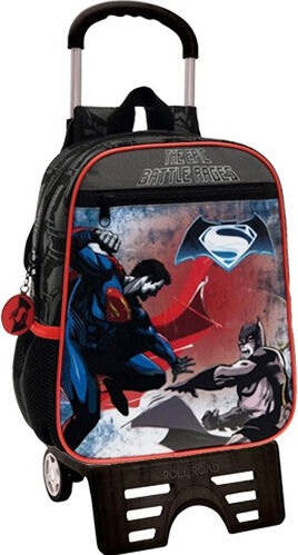 ZAINO TROLLEY 28 CARRELLO ZAINETTO CARRELLINO SCUOLA ASILO BATMAN VS SUPERMAN Cancelleria e prodotti per ufficio/Scuola e materiale didattico/Materiale scolastico/Cartelle e zaini per la scuola/Zainetti per bambini Trade Shop italia - Napoli, Commerciovirtuoso.it