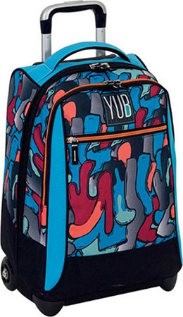 ZAINO TROLLEY YUB MURALES BOY BLU FANTASIA RAGAZZI SCUOLA VIAGGI Cancelleria e prodotti per ufficio/Scuola e materiale didattico/Materiale scolastico/Cartelle e zaini per la scuola/Zainetti per bambini Trade Shop italia - Napoli, Commerciovirtuoso.it