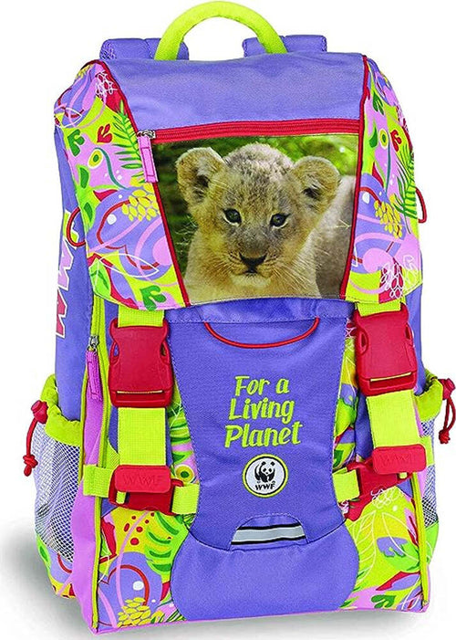 Zaino-WWF-Girl-Daisy-Estensibile-per-Bambine-con-Gadget-Borraccia-Scuola-Ragazze