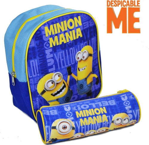 ZAINO ZAINETTO ASILO MINONS MANIA + ASTUCCIO TOMBOLINO KIT SCUOLA Cancelleria e prodotti per ufficio/Scuola e materiale didattico/Materiale scolastico/Cartelle e zaini per la scuola/Zainetti per bambini Trade Shop italia - Napoli, Commerciovirtuoso.it