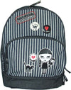 ZAINO ZAINETTO PER ASILO BAD ALICE NERO IN STOFFA Cancelleria e prodotti per ufficio/Scuola e materiale didattico/Materiale scolastico/Cartelle e zaini per la scuola/Zainetti per bambini Trade Shop italia - Napoli, Commerciovirtuoso.it