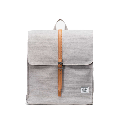 HERSCHEL Zaino Unisex City Backpack Light Grey Crosshatch da uomo