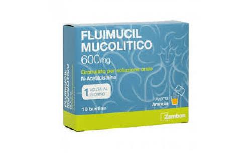 Fluimucil Mucolitico 10Cpr Effervescenti 600Mg