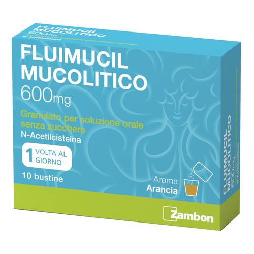 Fluimucil Mucolitico Os 10 Bustine 600Mg