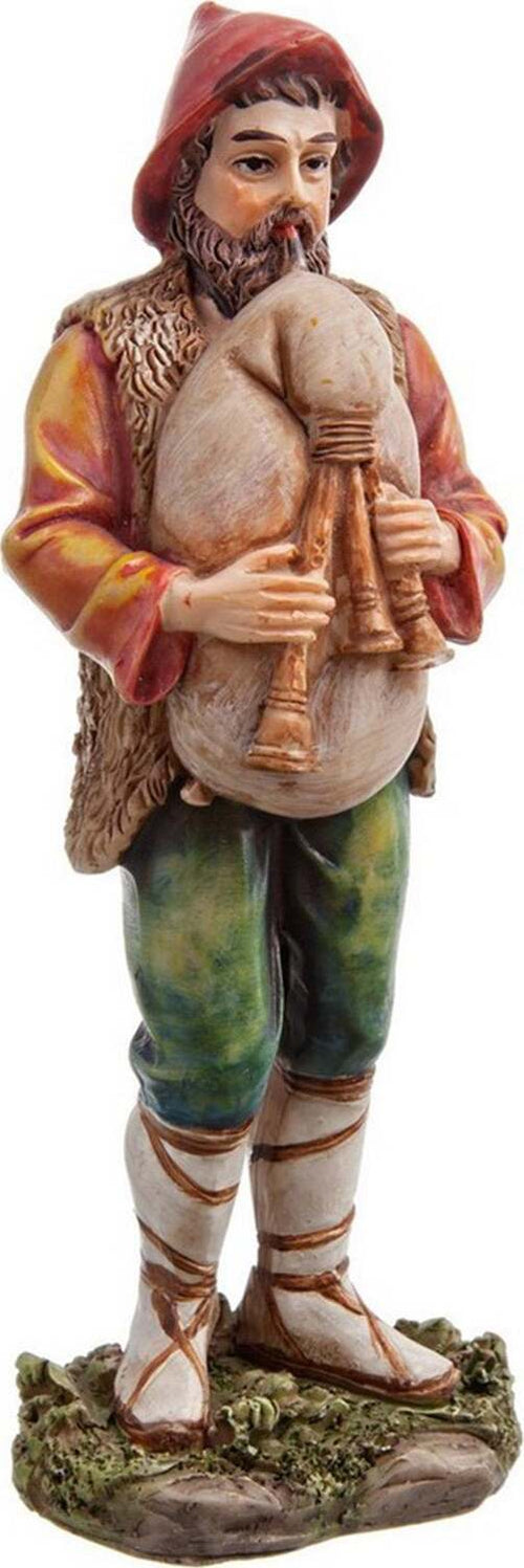 Zampognaro in poliresina personaggio per presepe h 16 cm Casa e cucina/Decorazioni per interni/Addobbi e decorazioni per ricorrenze/Decorazioni natalizie/Presepi/Statuine e fondali per il presepe MagiediNatale.it - Altamura, Commerciovirtuoso.it