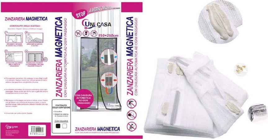 Zanzariera Adesiva Per Finestre 150 X 250 Cm Bianco Tenda Balcone Terrazzo 12773 Fai da te/Prodotti per la costruzione/Materiali da costruzione/Porte/Porte esterne/Porte con zanzariera Trade Shop italia - Napoli, Commerciovirtuoso.it