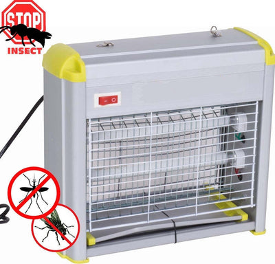 Zanzariera Elettrica 12w (2x6w) Tubi Neon Raggi Uv Per Casa Giardino 220v 50hz Articoli da Giardino > Prodotti Da Esterno > Zanzariere Trade Shop italia - Napoli, Commerciovirtuoso.it