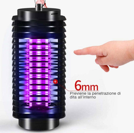 ZANZARIERA ELETTRICA ANTI ZANZARE MOSCHE LAMPADA UV LED 3W ELETTROINSETTICIDA  Trade Shop italia - Napoli, Commerciovirtuoso.it