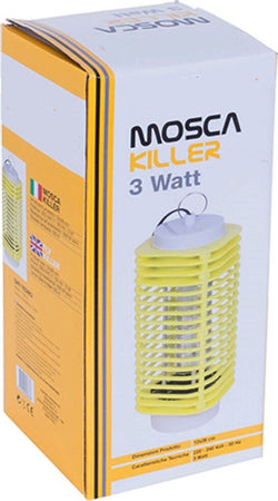 Zanzariera Elettrica Lampada Insetticida Mosca Moskito Killer 3w 12 X 26 Cm Articoli da Giardino > Prodotti Da Esterno > Zanzariere Trade Shop italia - Napoli, Commerciovirtuoso.it