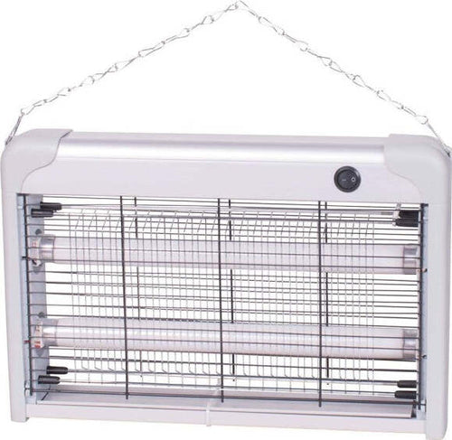Zanzariera-Elettrica-Slim-Anti-Zanzare-Mosche-2-Lampade-Uv-Led-20w-39-X-26-X-6cm