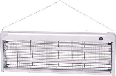 Zanzariera-Elettrica-Slim-Anti-Zanzare-Mosche-2-Lampade-Uv-Led-40w-65-X-26-X-6cm