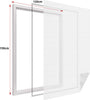 Zanzariera-Finestra-Bianca-Adesiva-Con-Nastro-In-Velcro-Misura-130X150cm-Ledlux