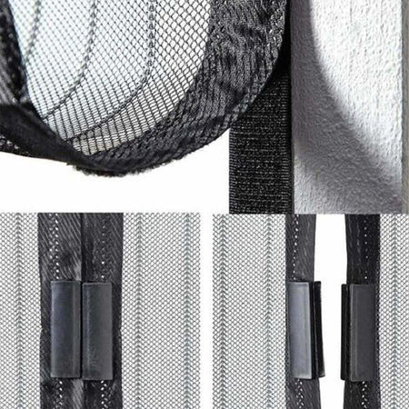 Zanzariera Magnetica 120 X 240 Cm Nera Universale 18 Magneti Tenda Per Porte Fai da te/Prodotti per la costruzione/Materiali da costruzione/Porte/Porte esterne/Porte con zanzariera Trade Shop italia - Napoli, Commerciovirtuoso.it
