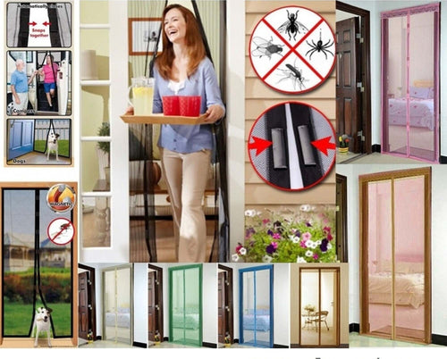 ZANZARIERA MAGNETICA ANTI INSETTI MAGIC MESH PORTE BALCONE FINESTRE 210x95CM Fai da te/Prodotti per la costruzione/Materiali da costruzione/Porte/Porte esterne/Porte con zanzariera Trade Shop italia - Napoli, Commerciovirtuoso.it