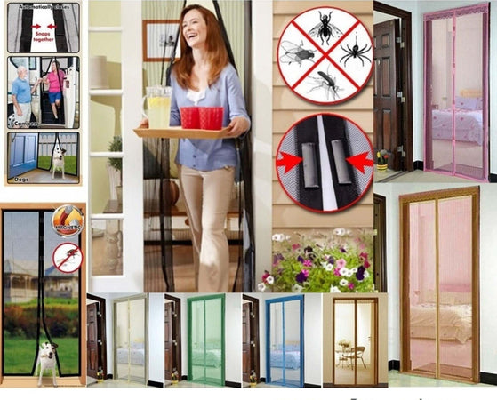ZANZARIERA MAGNETICA ANTI INSETTI MAGIC MESH PORTE BALCONE FINESTRE 210x95CM Fai da te/Prodotti per la costruzione/Materiali da costruzione/Porte/Porte esterne/Porte con zanzariera Trade Shop italia - Napoli, Commerciovirtuoso.it