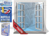 Zanzariera-Porta-A-Strappo-Due-Veli-Zanzariere-Finestre-Bianca-150x180