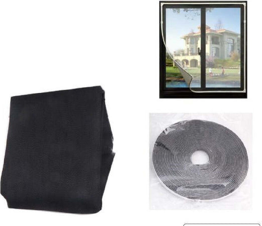 Zanzariera Universale Finestra Nera Adesiva Con Velcro 150 X 250cm Insetti 12924 Fai da te/Prodotti per la costruzione/Materiali da costruzione/Porte/Porte esterne/Porte con zanzariera Trade Shop italia - Napoli, Commerciovirtuoso.it
