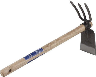 Zappa Doppia Attrezzo Giardinaggio Coltivare Giardino Manico In Legno Fai da te/Utensili elettrici e a mano/Attrezzi da giardinaggio/Zappe Trade Shop italia - Napoli, Commerciovirtuoso.it