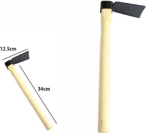 Zappa-Piccola-34cm-Attrezzo-Giardinaggio-Coltivare-Giardino-Manico-Legno-62108