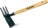 Zappetta quadra con Tridente strumento agricolo per lavorare il terreno con manico in legno Fai da te/Utensili elettrici e a mano/Attrezzi da giardinaggio/Zappe La Zappa - Altamura, Commerciovirtuoso.it
